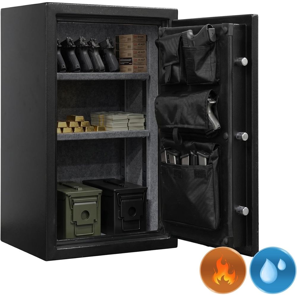 Large Handgun Safe with Digita - Fire Safe Document 评论和价格