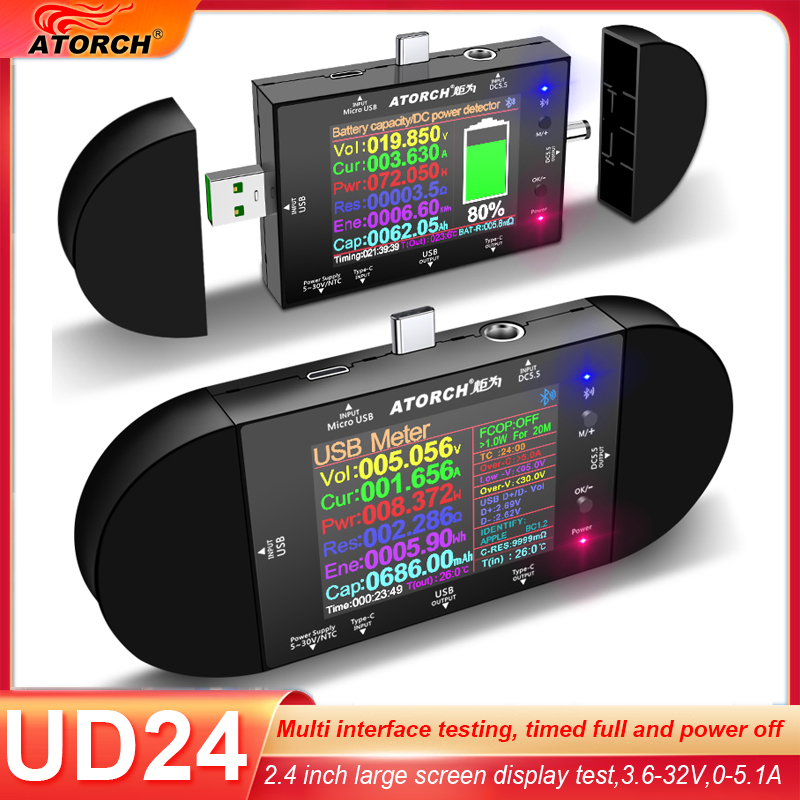 UD24 2.4'inch USB Tester DC5.5 - Fire Safe Document 评论和价格