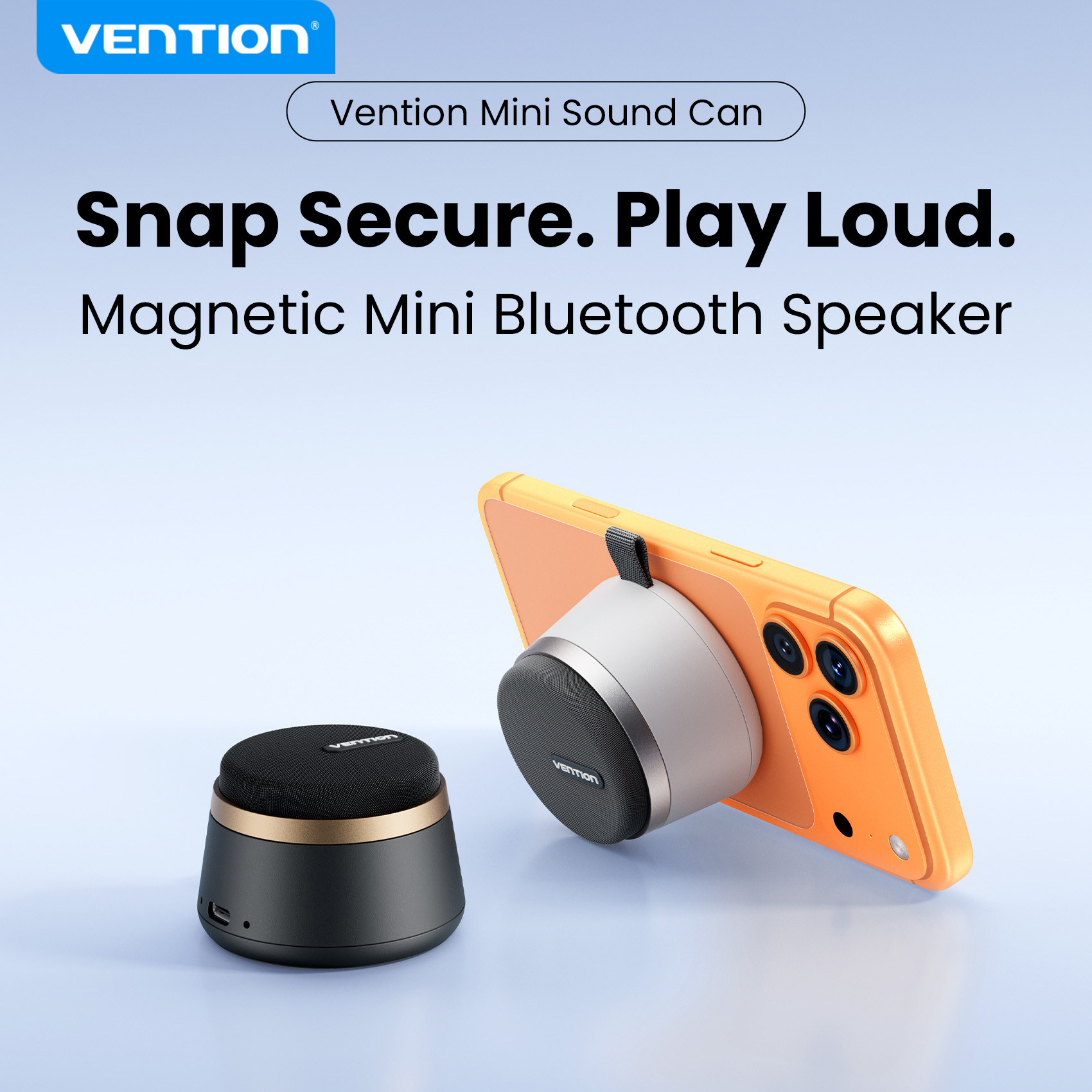 Vention Magnetic Portable Blue - Google Speaker Nest Mini 评论和价格
