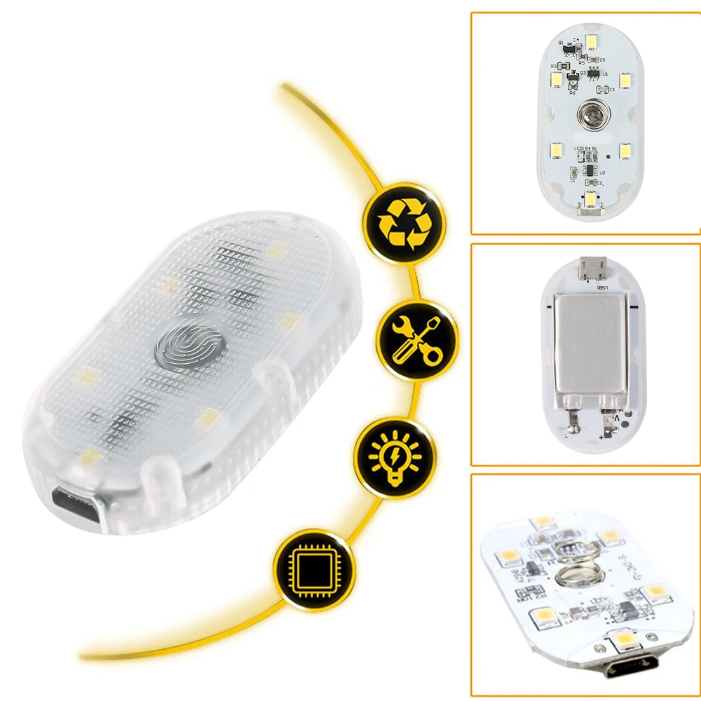 Car Interior LED Night Lightin - Emergency Exit Sign 评论和价格