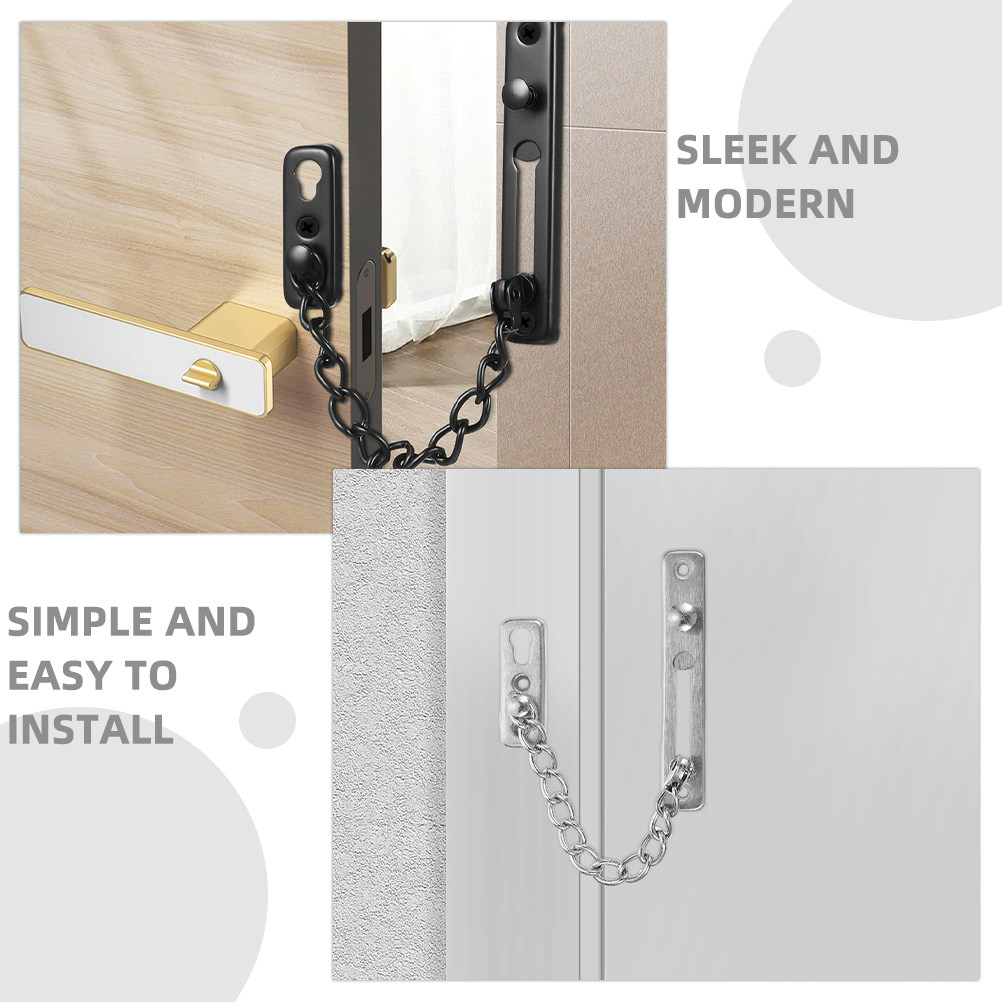 2Pcs Door Security Chain Heavy - Security Chain Door 评论和价格