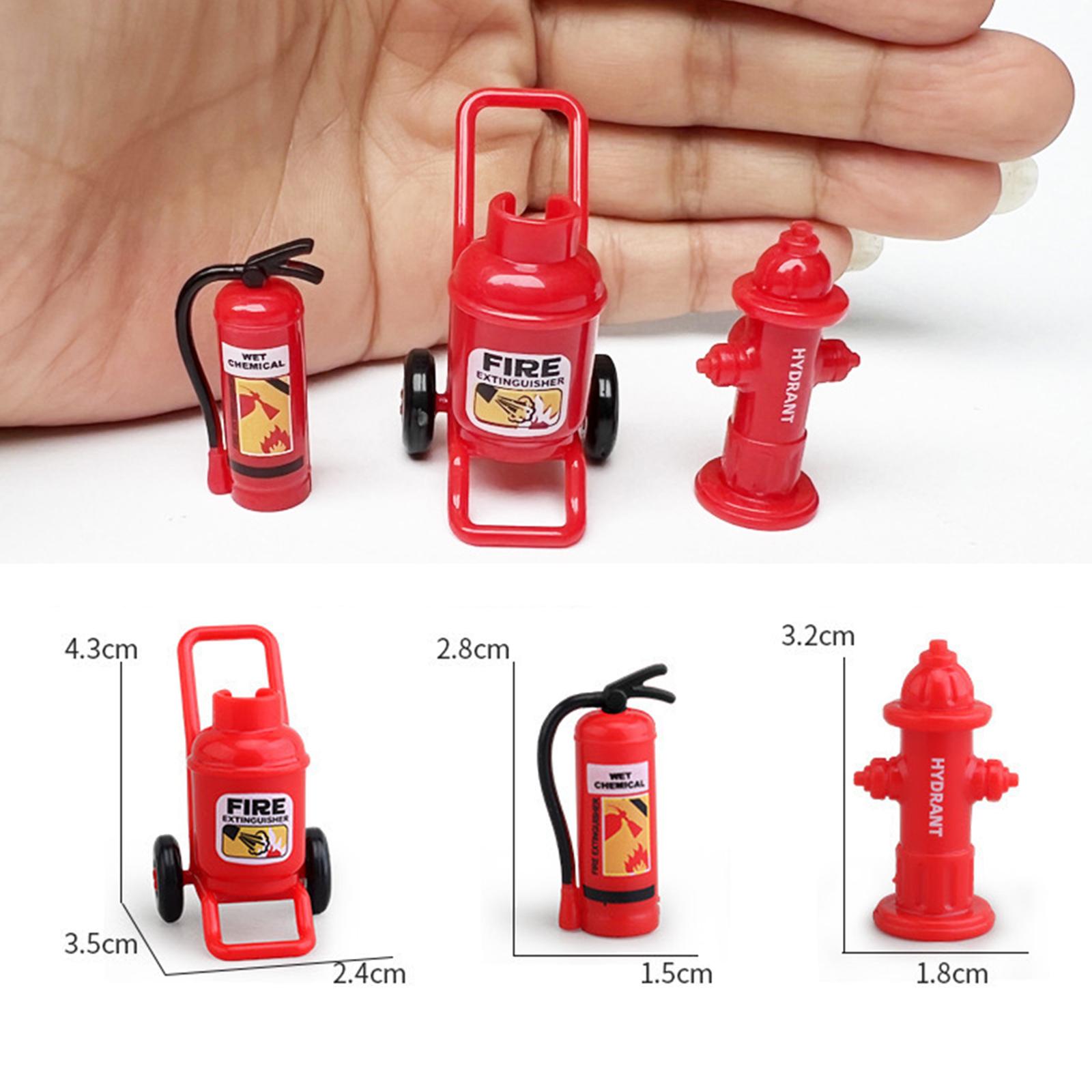 Dollhouse Miniatures Fire Hydr - Fire Extinguisher Small 评论和价格