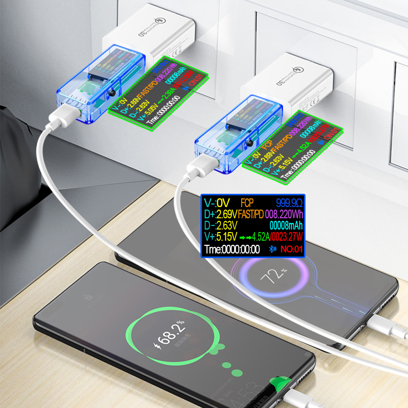 15 IN 1 USB 3.1 Tester DC Digi - Co Detector Plug 评论和价格
