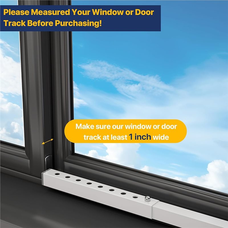 T19C 2Pcs Adjustable Window Lo - Window Lock Bar 评论和价格