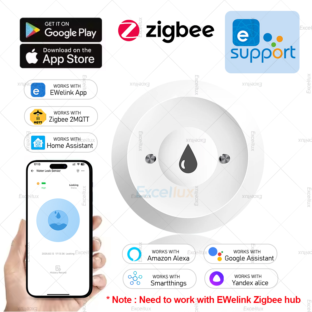 Ewelink Zigbee 3.0 Water Senso - Water Alarm Sensor 评论和价格