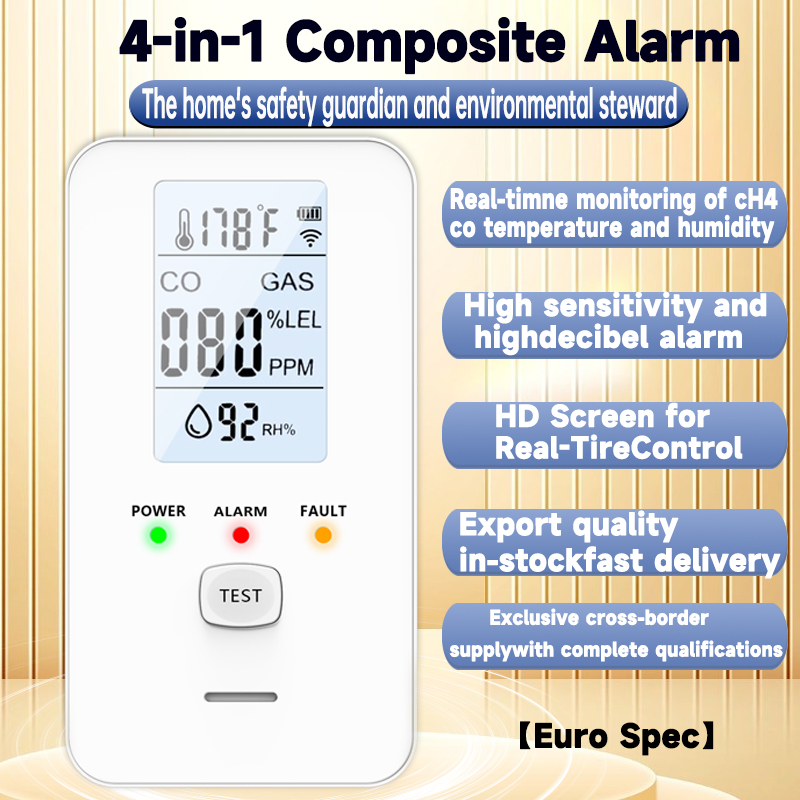 4 In 1 Gas Detector Carbon Mon - Co Detector Plug 评论和价格