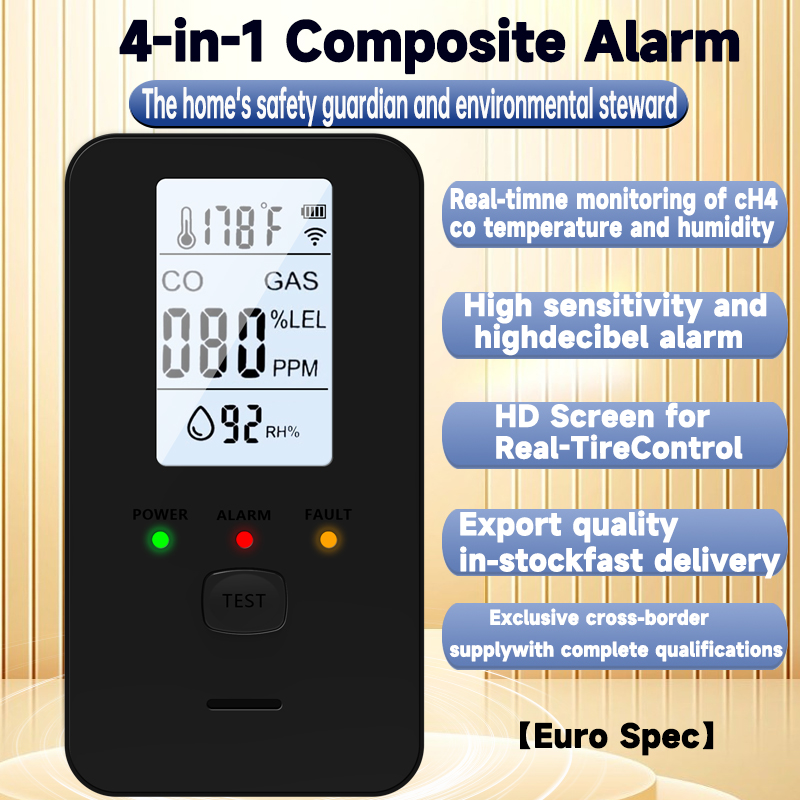 4 In 1 Gas Detector Carbon Mon - Co Detector Plug 评论和价格