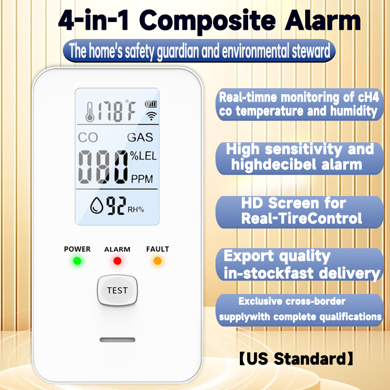 4 In 1 Gas Detector Carbon Mon - Co Detector Plug 评论和价格