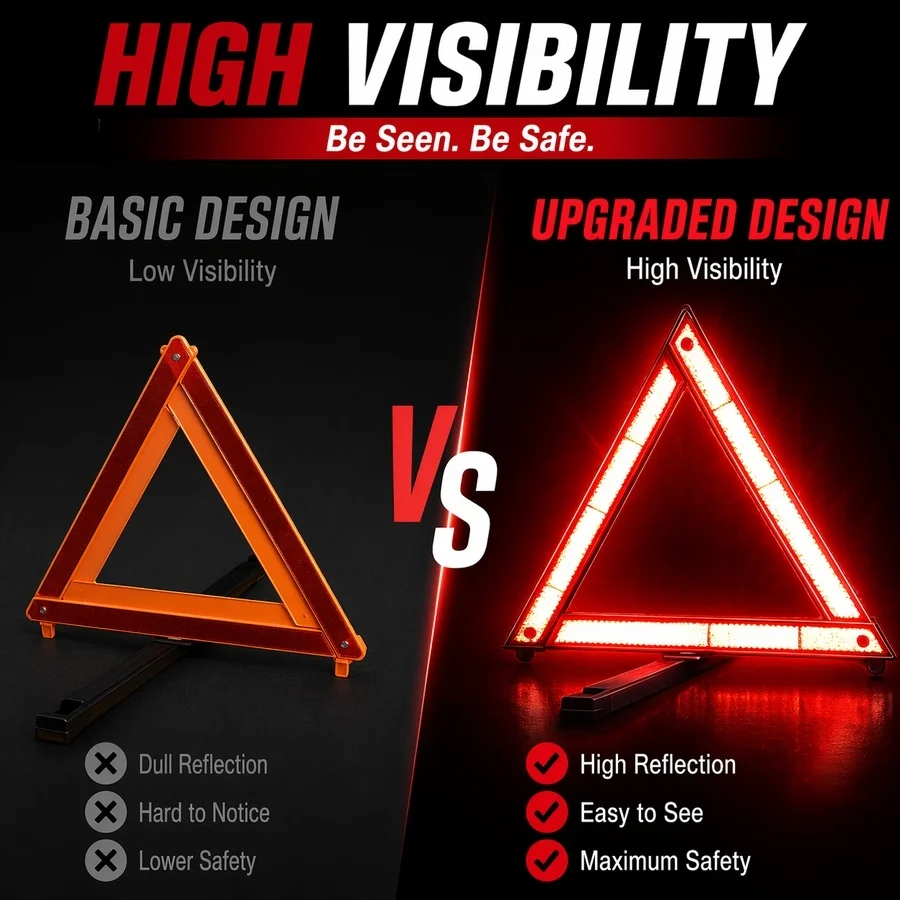 Car Tripod Folded Stop Sign Re - Emergency Exit Sign 评论和价格