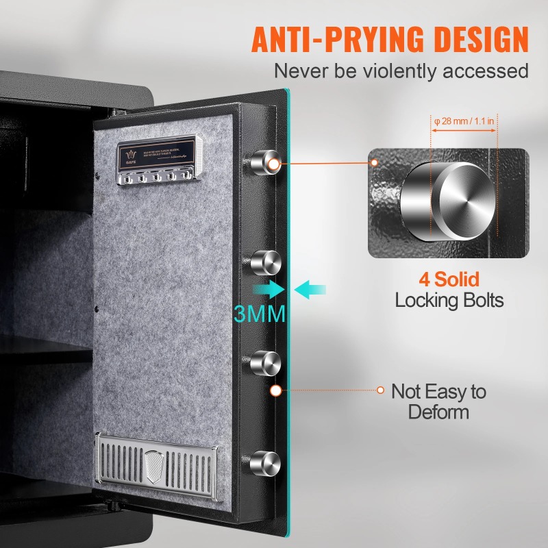 SucceBuy Electric Safe 2.2/1.8 - Fire Safe Document 评论和价格
