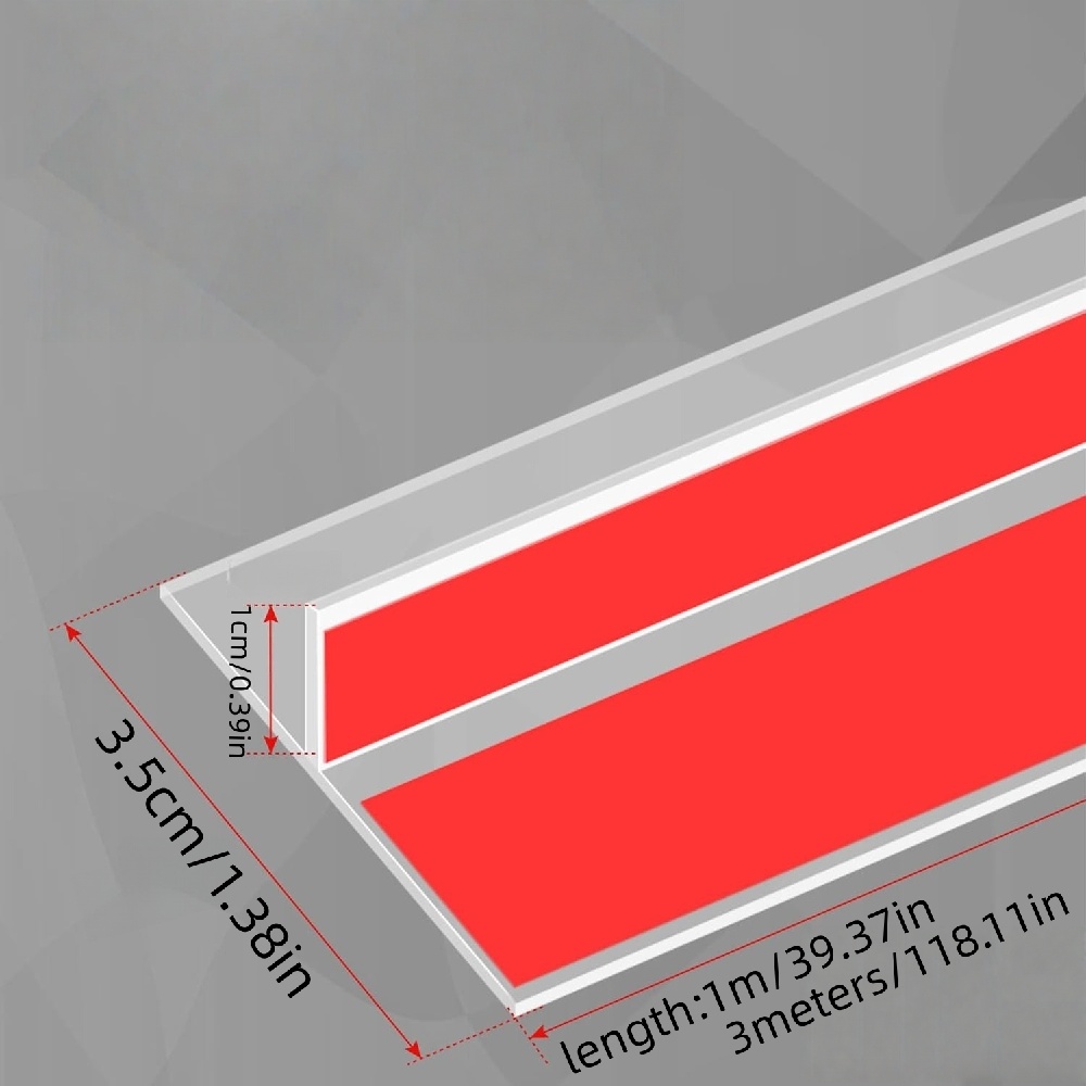 1pc 1m/3metersX3cm T-Shaped Se - Window Lock Bar 评论和价格