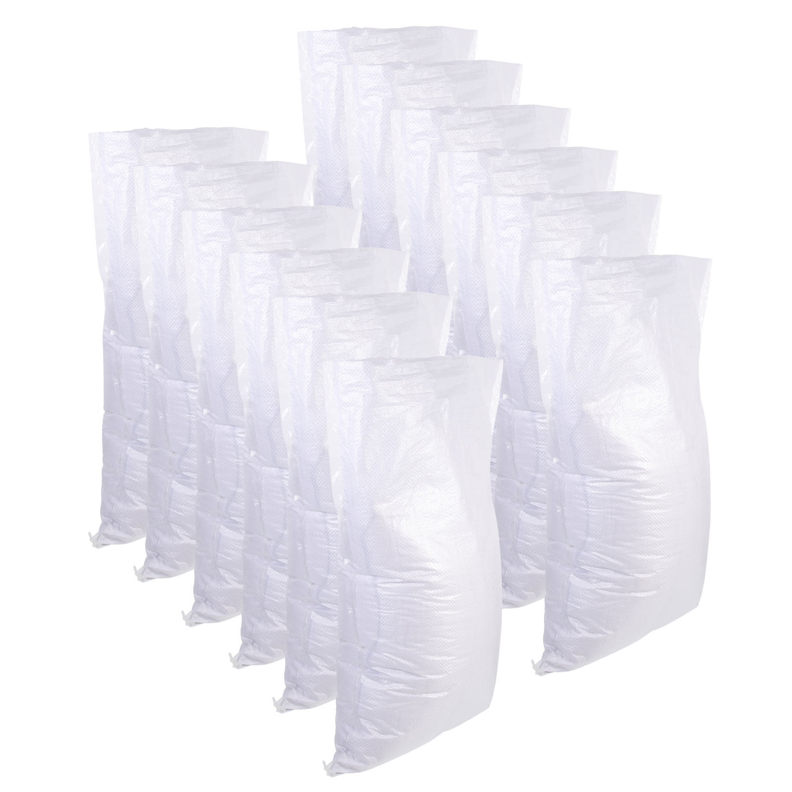 16Pcs Waterproof Woven Sandbag - Flood Barrier Bag 评论和价格