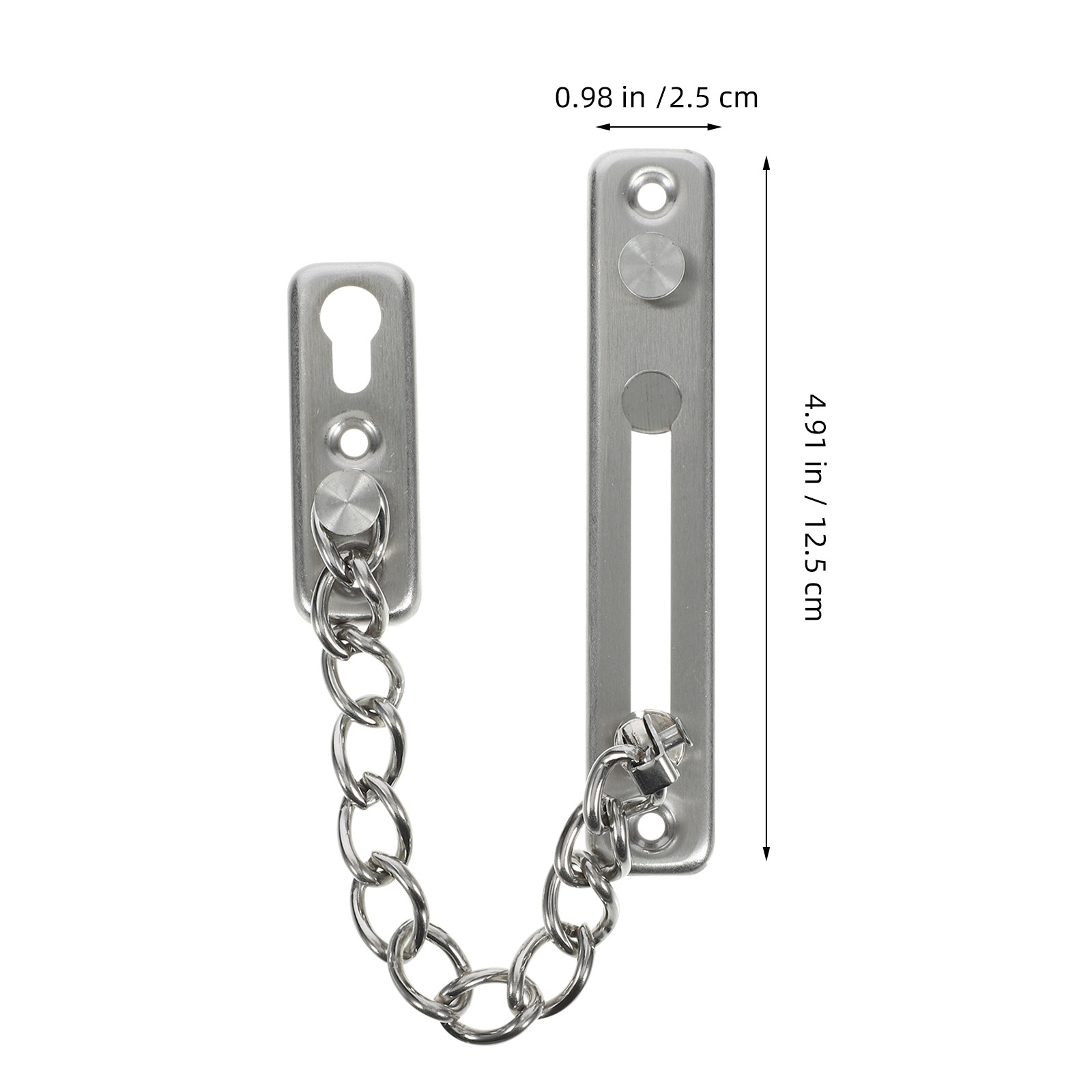 1Set Door Chain Lock Stainless - Security Chain Door 评论和价格