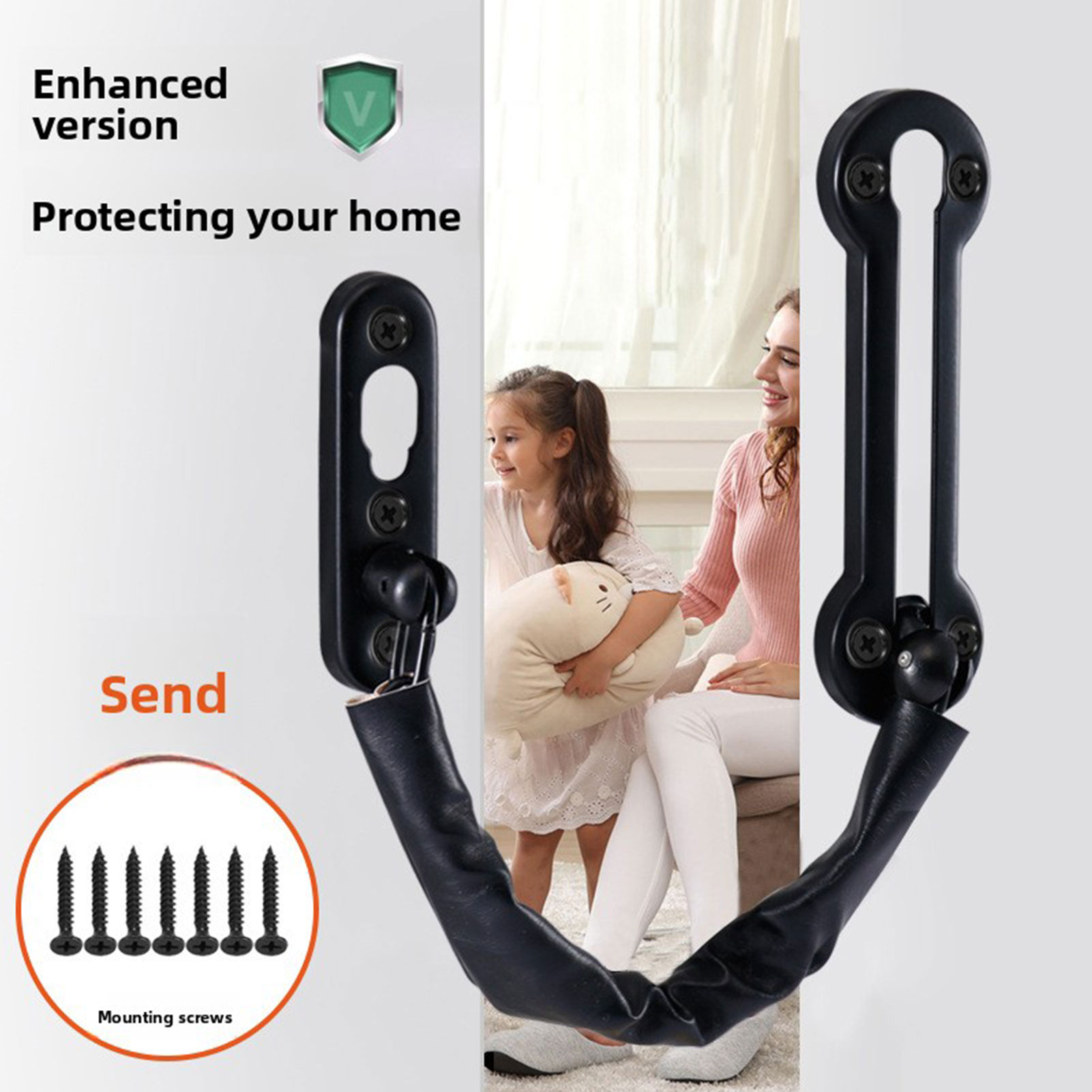 Anti-Theft Chain Door Lock Doo - Security Chain Door 评论和价格