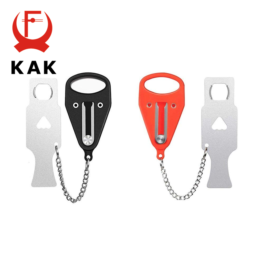KAK Portable Door Lock Keyless - Security Chain Door 评论和价格