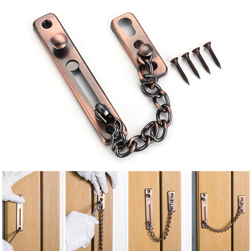 Door Chain with Lock Door Lock - Security Chain Door 评论和价格