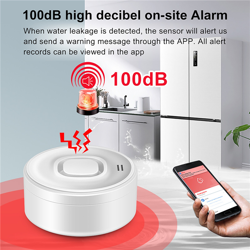 Smart WIFI Water Leak Detector - Water Alarm Sensor 评论和价格