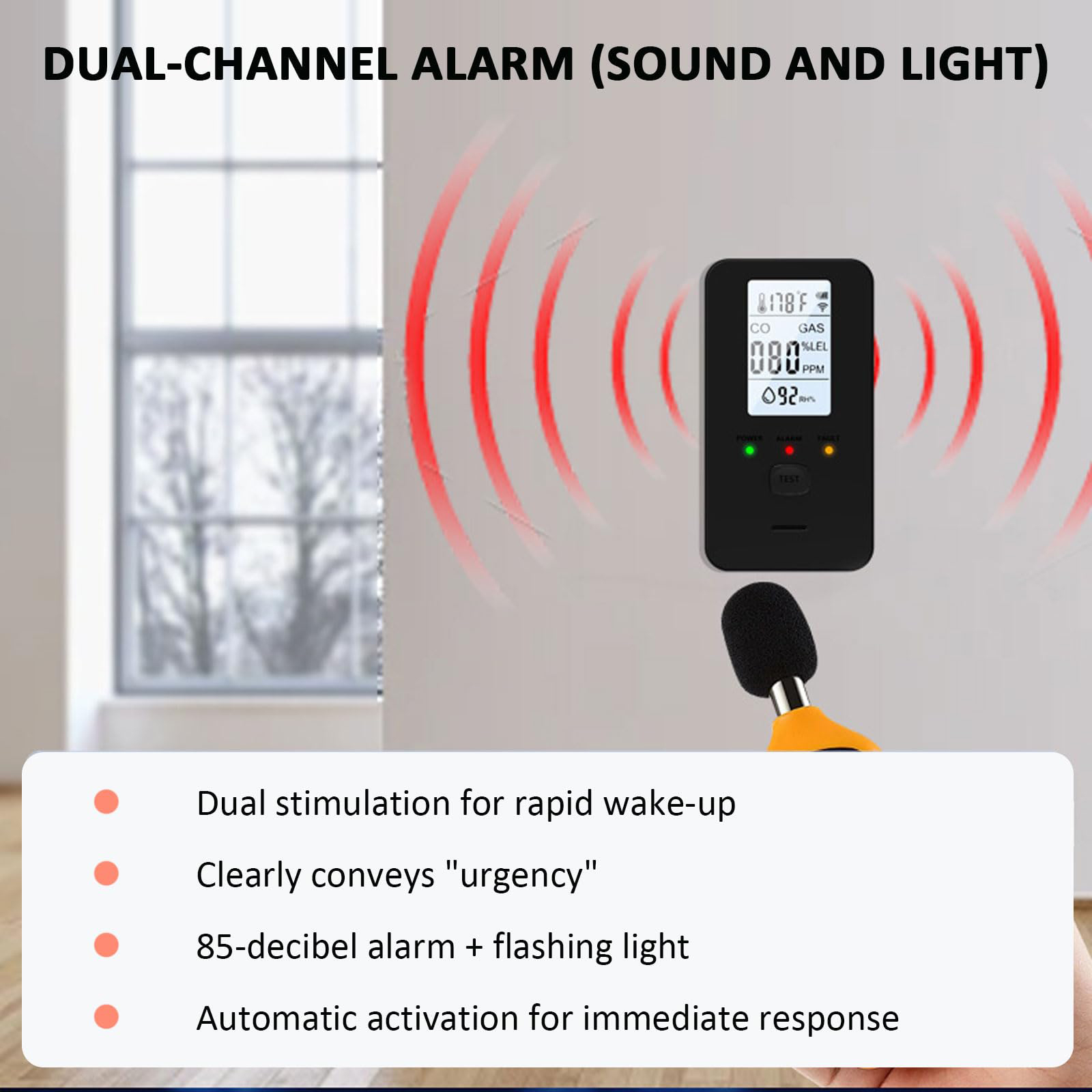 4-in-1 Gas & Carbon Monoxide D - Co Detector Plug 评论和价格